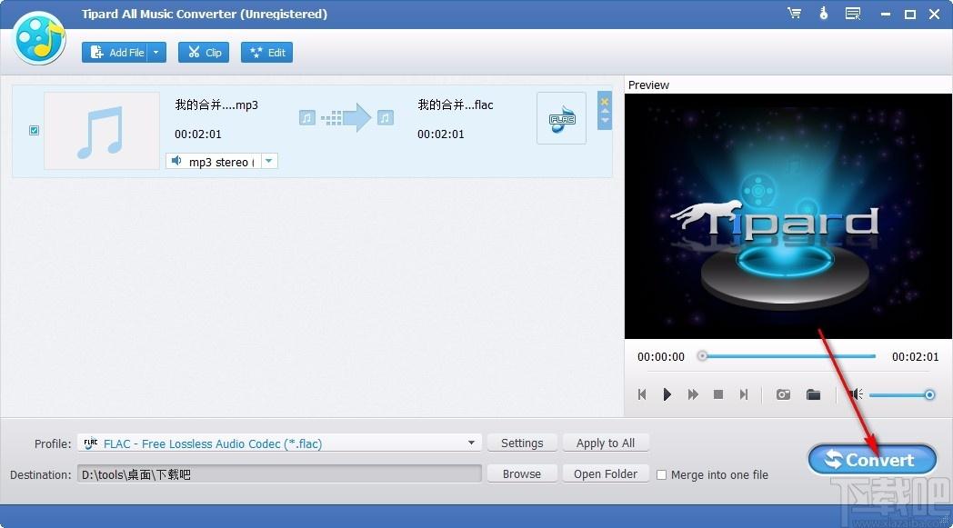 Tipard All Music Converter下载,音频转换软件,音频转换