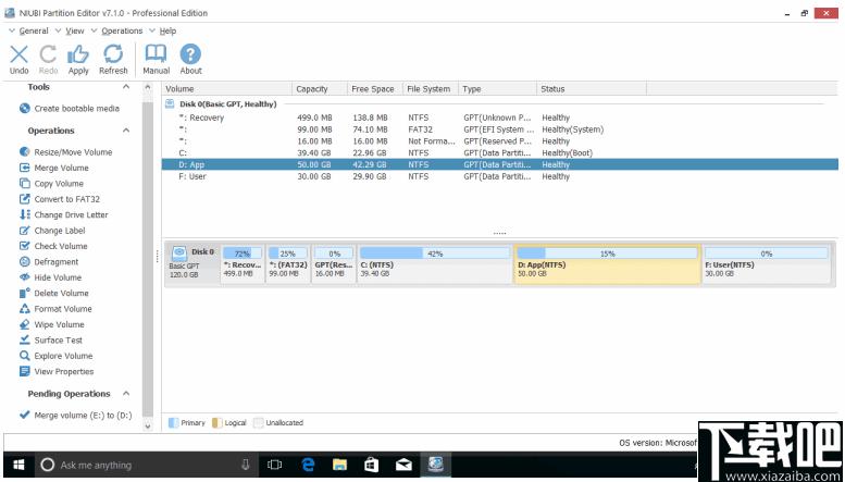 NIUBI Partition Editor下载,磁盘编辑,磁盘管理,分区调整,分区管理