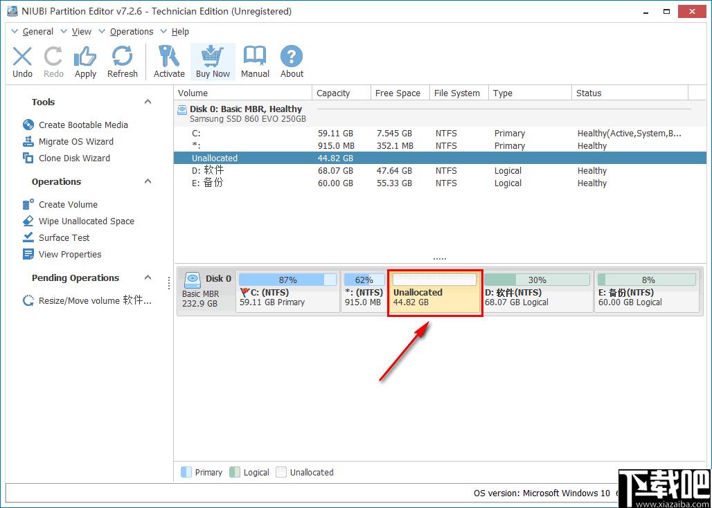 NIUBI Partition Editor下载,磁盘编辑,磁盘管理,分区调整,分区管理