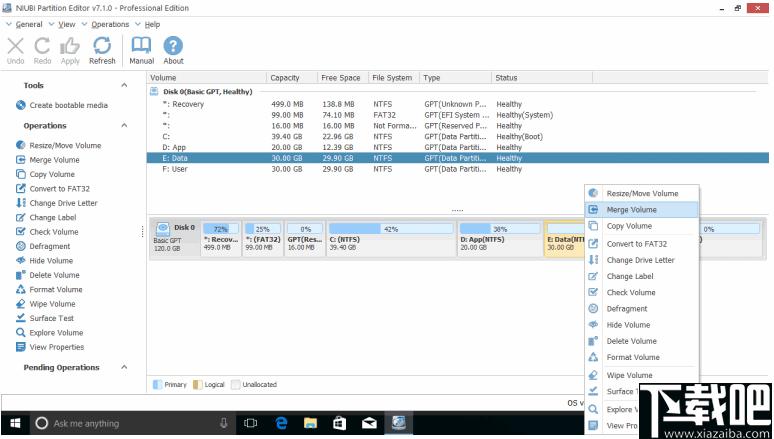 NIUBI Partition Editor下载,磁盘编辑,磁盘管理,分区调整,分区管理