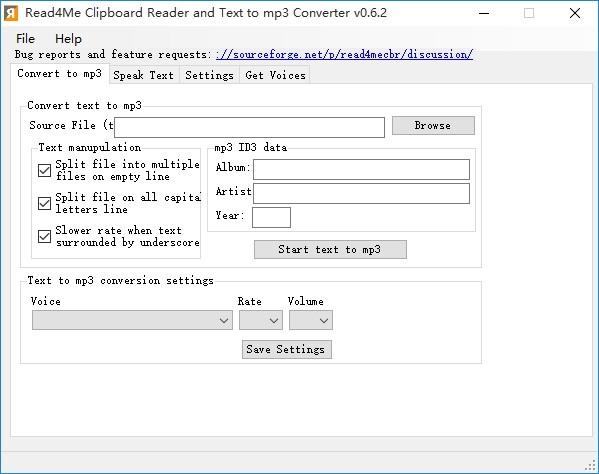 Read4Me Clipboard Reader,剪贴板文字转语音,音频转换