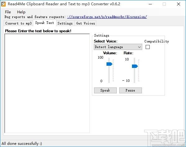 Read4Me Clipboard Reader,剪贴板文字转语音,音频转换