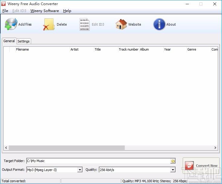 Weeny Free Audio Converter,音频格式转换器,音频转换