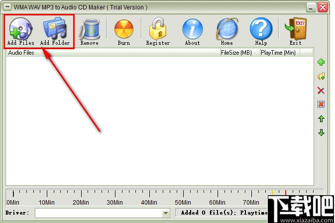 WMA WAV MP3 to Audio CD Maker下载,CD刻录,音乐CD