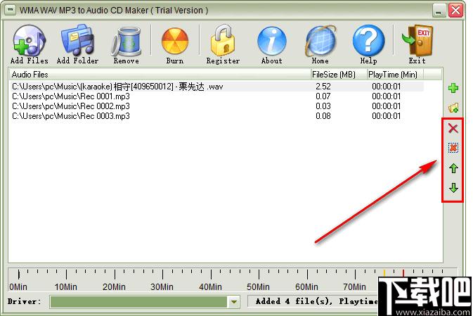 WMA WAV MP3 to Audio CD Maker下载,CD刻录,音乐CD