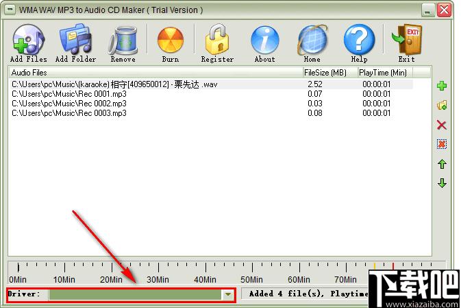 WMA WAV MP3 to Audio CD Maker下载,CD刻录,音乐CD