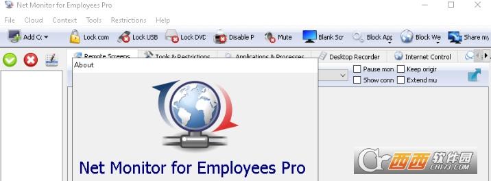 NetMonitorforEmployeesPro破解版,注册版,远程计算机屏幕监视软件.
